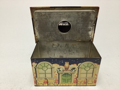 Lot 163 - HOUSE OF KNOWLEDGE BISCUIT TIN