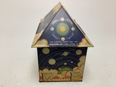 Lot 163 - HOUSE OF KNOWLEDGE BISCUIT TIN