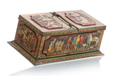 Lot 165 - COURT LIFE CASKET BISCUIT TIN