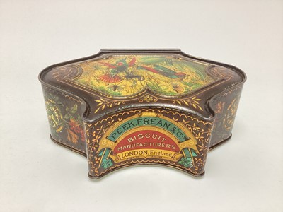 Lot 167 - EXOTIC BIRDS BISCUIT TIN
