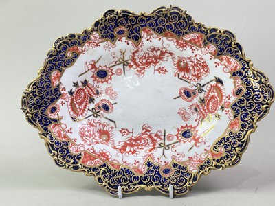 Lot 196 - PAIR OF ROYAL CROWN DERBY OVAL COMPORTS