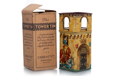 Lot 37 - BELL TOWER BISCUIT TIN