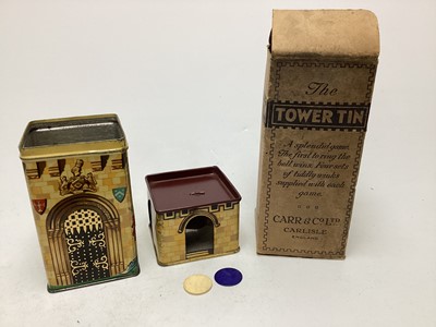 Lot 37 - BELL TOWER BISCUIT TIN