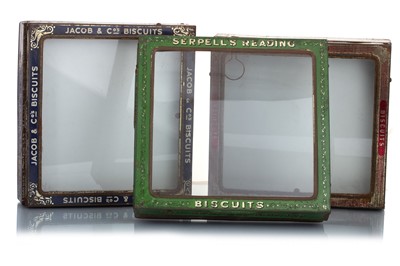 Lot 282 - SIX BISCUIT COUNTER DISPLAY CASES