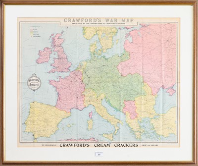 Lot 283 - CRAWFORD'S WAR MAP