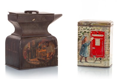 Lot 40 - TWO BISCUIT TINS