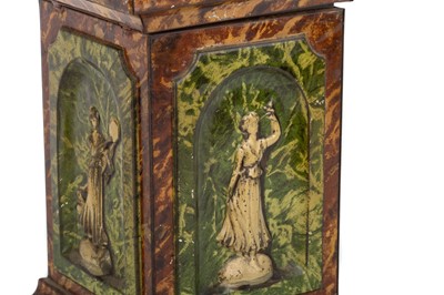 Lot 41 - STATUARY PLINTH BISCUIT TIN