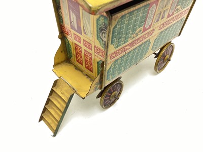 Lot 57 - ROMANI CARAVAN BISCUIT TIN