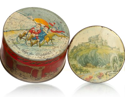 Lot 58 - THREE BISCUIT TINS