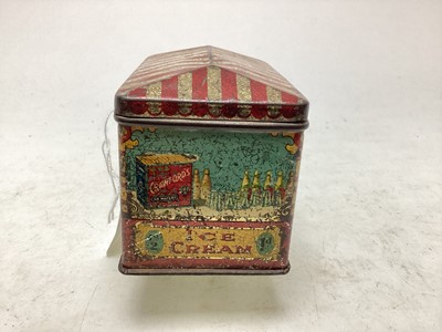 Lot 60 - ICE CREAM CART BISCUIT TIN