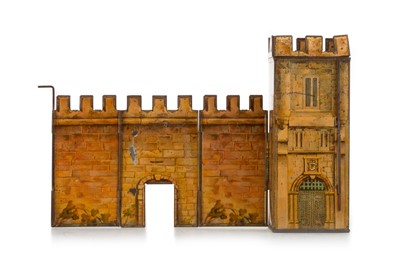 Lot 63 - CASTLE BISCUIT TIN.