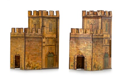 Lot 63 - CASTLE BISCUIT TIN.