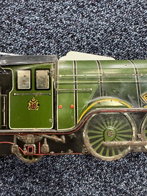 Lot 66 - FLYING SCOTSMAN TRAIN ENGINE BISCUIT TIN