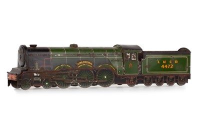 Lot 66 - FLYING SCOTSMAN TRAIN ENGINE BISCUIT TIN
