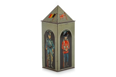 Lot 49 - SENTRIES BISCUIT TIN