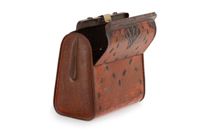 Lot 50 - ART NOUVEAU HANDBAG BISCUIT TIN