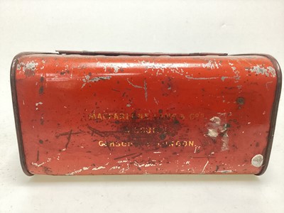 Lot 50 - ART NOUVEAU HANDBAG BISCUIT TIN