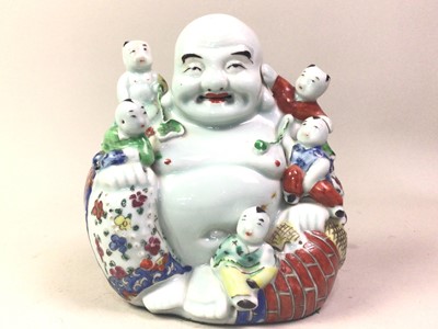 Lot 236 - CHINESE PORCELAIN FIGURE