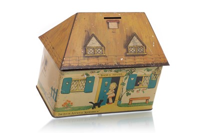 Lot 183 - MABEL LUCIE ATTWELL 'BICKY HOUSE' BISCUIT TIN