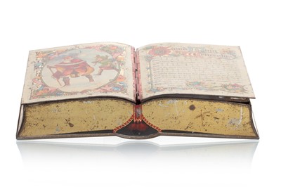 Lot 184 - CHRISTMAS CAROL BOOK BISCUIT TIN
