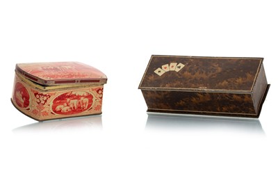 Lot 118 - TWO BISCUIT TINS