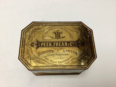 Lot 123 - TWO BISCUIT TINS