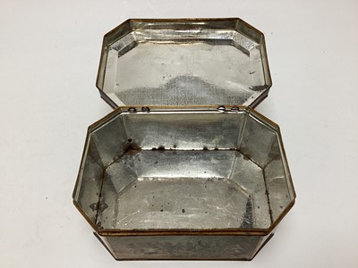 Lot 123 - TWO BISCUIT TINS