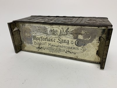 Lot 125 - CHURCH COLLECTION BASKET BISCUIT TIN