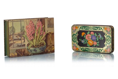 Lot 127 - TWO BISCUIT TINS