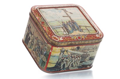 Lot 128 - THE NAVY BISCUIT TIN