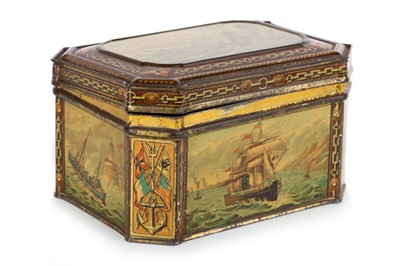 Lot 15 - NAUTICAL BISCUIT TIN