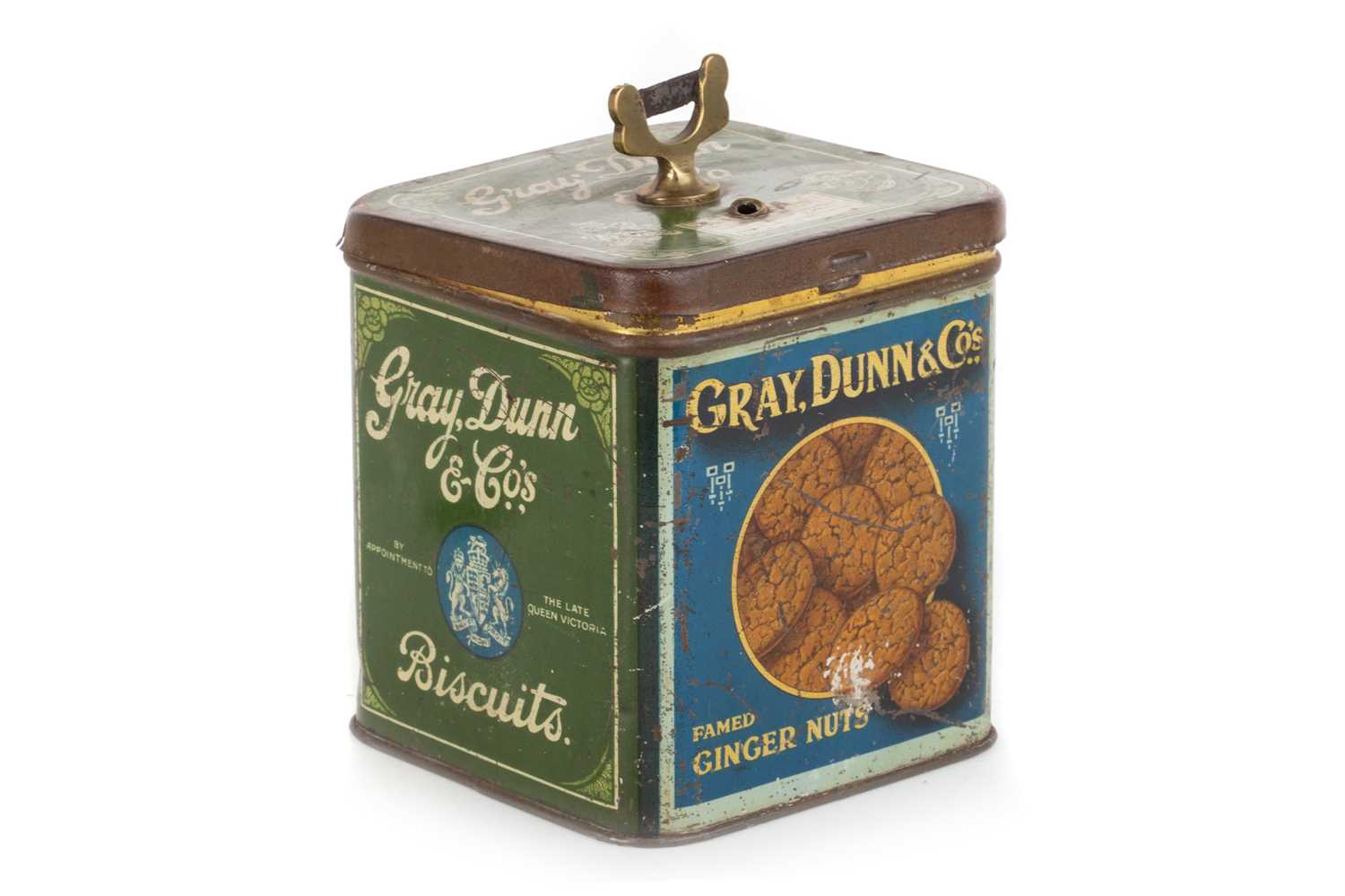 Lot 17 - STRING BOX BISCUIT TIN