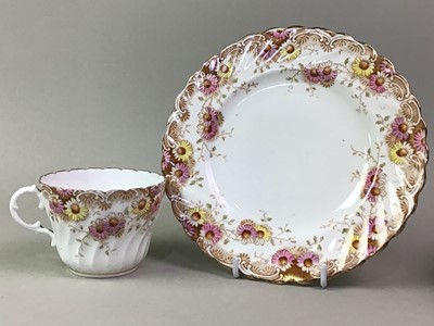 Lot 321 - LATE 19TH CENTURY AYNSLEY PART TEA SERVICE