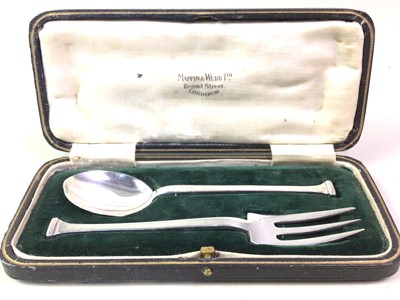 Lot 288 - PAIR OF GEORGE III SCOTTISH SUGAR TONGS