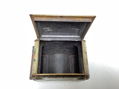 Lot 105 - JAPANESE STYLE BISCUIT TIN