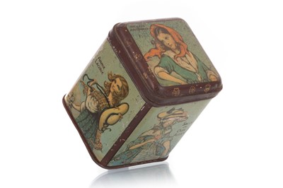 Lot 109 - MUSIC HALL GIRLS BISCUIT TIN