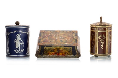 Lot 55 - SIXTEEN BISCUIT TINS