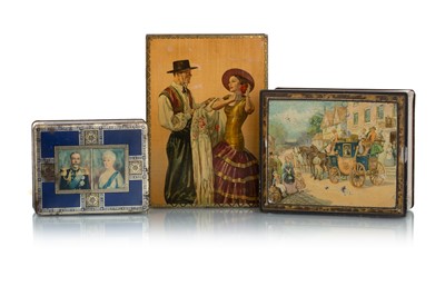 Lot 55 - SIXTEEN BISCUIT TINS