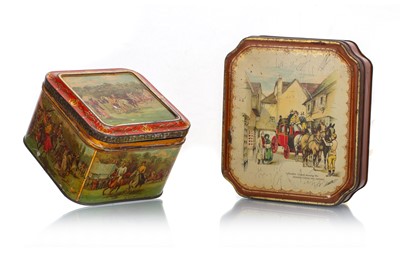 Lot 211 - THREE BISCUIT TINS