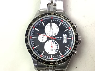 Lot 392 - TWO GENT'S WRIST WATCHES