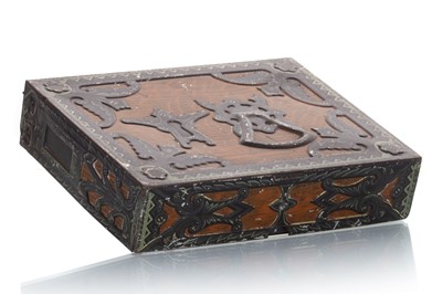 Lot 159 - ANCIENT LOCK BISCUIT TIN