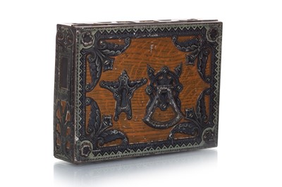 Lot 159 - ANCIENT LOCK BISCUIT TIN