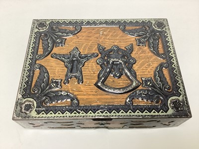 Lot 159 - ANCIENT LOCK BISCUIT TIN