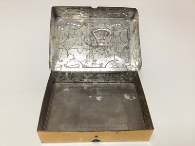 Lot 159 - ANCIENT LOCK BISCUIT TIN