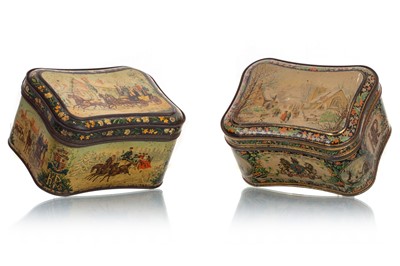 Lot 161 - THREE BISCUIT TINS