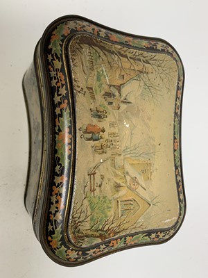 Lot 161 - THREE BISCUIT TINS