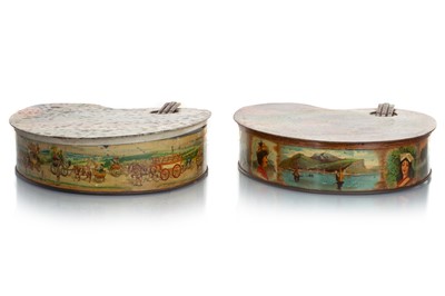 Lot 230 - TWO BISCUIT TINS