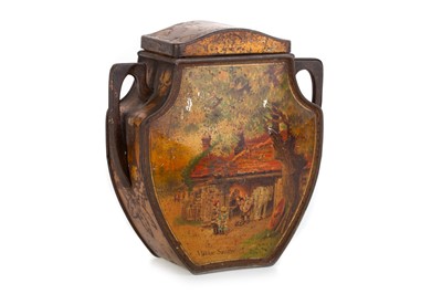 Lot 30 - OUR VILLAGE BISCUIT TIN