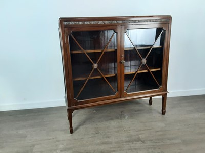 Lot 308 - MAHOGANY BOOKCASE