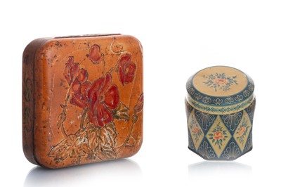 Lot 33 - TWO BISCUIT TINS